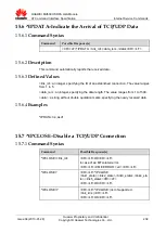 Preview for 202 page of Huawei MU509 Series At Command Interface Specification