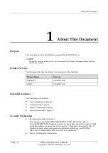 Preview for 3 page of Huawei NE40E-M2 Series Hardware Description
