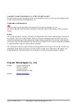 Preview for 2 page of Huawei NetCol5000-A-035 User Manual