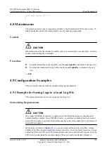 Preview for 116 page of Huawei NetEngine5000E Configuration Manual