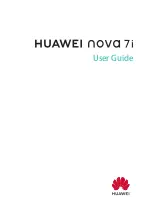 Preview for 1 page of Huawei Nova 7i User Manual