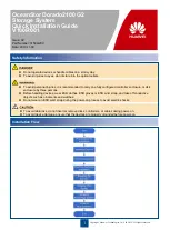 Предварительный просмотр 1 страницы Huawei OceanStor Dorado2100 G2 Quick Installation Manual
