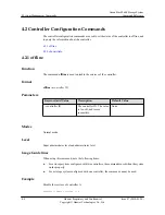 Предварительный просмотр 56 страницы Huawei OceanStor S2600 Command Reference Manual