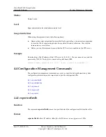 Предварительный просмотр 59 страницы Huawei OceanStor S2600 Command Reference Manual