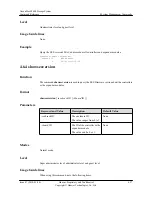 Предварительный просмотр 75 страницы Huawei OceanStor S2600 Command Reference Manual