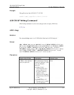 Предварительный просмотр 81 страницы Huawei OceanStor S2600 Command Reference Manual