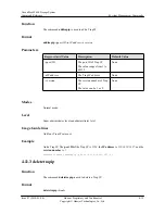 Предварительный просмотр 87 страницы Huawei OceanStor S2600 Command Reference Manual
