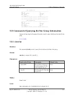 Предварительный просмотр 113 страницы Huawei OceanStor S2600 Command Reference Manual