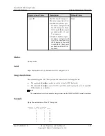 Предварительный просмотр 117 страницы Huawei OceanStor S2600 Command Reference Manual