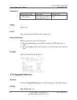 Предварительный просмотр 136 страницы Huawei OceanStor S2600 Command Reference Manual