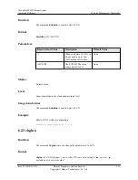 Предварительный просмотр 141 страницы Huawei OceanStor S2600 Command Reference Manual