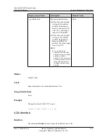 Предварительный просмотр 143 страницы Huawei OceanStor S2600 Command Reference Manual