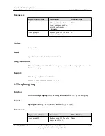 Предварительный просмотр 147 страницы Huawei OceanStor S2600 Command Reference Manual