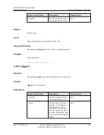 Предварительный просмотр 157 страницы Huawei OceanStor S2600 Command Reference Manual