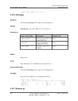 Предварительный просмотр 160 страницы Huawei OceanStor S2600 Command Reference Manual