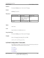 Предварительный просмотр 161 страницы Huawei OceanStor S2600 Command Reference Manual