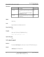 Предварительный просмотр 190 страницы Huawei OceanStor S2600 Command Reference Manual