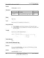 Предварительный просмотр 210 страницы Huawei OceanStor S2600 Command Reference Manual