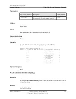 Предварительный просмотр 211 страницы Huawei OceanStor S2600 Command Reference Manual