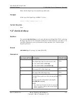 Предварительный просмотр 221 страницы Huawei OceanStor S2600 Command Reference Manual