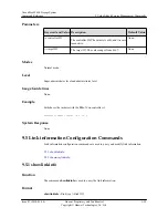 Предварительный просмотр 243 страницы Huawei OceanStor S2600 Command Reference Manual