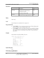 Предварительный просмотр 244 страницы Huawei OceanStor S2600 Command Reference Manual