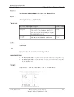 Предварительный просмотр 245 страницы Huawei OceanStor S2600 Command Reference Manual