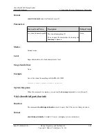 Предварительный просмотр 249 страницы Huawei OceanStor S2600 Command Reference Manual