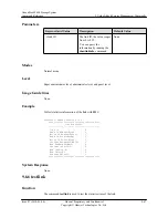 Предварительный просмотр 251 страницы Huawei OceanStor S2600 Command Reference Manual