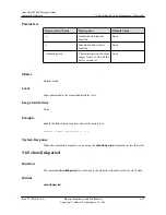 Предварительный просмотр 253 страницы Huawei OceanStor S2600 Command Reference Manual