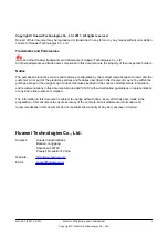 Preview for 3 page of Huawei OptiX OSN 550 Configuration Manual