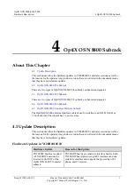 Preview for 3 page of Huawei OptiX OSN 6800 Hardware Description