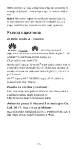 Preview for 179 page of Huawei P10 LITE Quick Start Manual