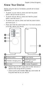 Preview for 5 page of Huawei P40 Pro+ Quick Start Manual