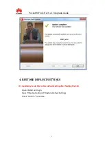 Preview for 6 page of Huawei Pocket WiFi 4G Upgrade Manual