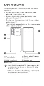 Preview for 2 page of Huawei PPA-LX1 Quick Start Manual