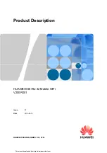 Preview for 1 page of Huawei Prime E5878s-32 Product Description