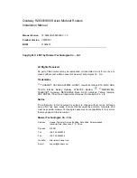 Preview for 2 page of Huawei Quidway 3600 Series Installation Manual