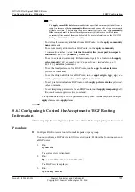 Preview for 820 page of Huawei Quidway NE40E Configuration Manual