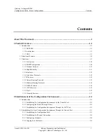 Preview for 3 page of Huawei Quidway NetEngine 20 series Configuration Manual