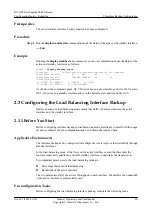 Предварительный просмотр 37 страницы Huawei Quidway NetEngine40E Configuration Manual - Reliability