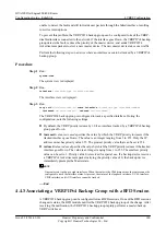 Предварительный просмотр 157 страницы Huawei Quidway NetEngine40E Configuration Manual - Reliability