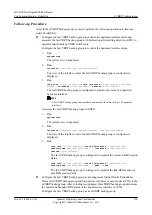 Предварительный просмотр 167 страницы Huawei Quidway NetEngine40E Configuration Manual - Reliability