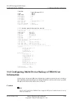 Предварительный просмотр 1165 страницы Huawei Quidway NetEngine40E Configuration Manual - Reliability