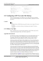 Предварительный просмотр 1193 страницы Huawei Quidway NetEngine40E Configuration Manual - Reliability