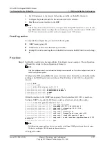 Предварительный просмотр 1274 страницы Huawei Quidway NetEngine40E Configuration Manual - Reliability