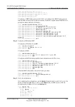 Предварительный просмотр 1309 страницы Huawei Quidway NetEngine40E Configuration Manual - Reliability