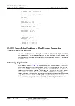 Предварительный просмотр 1314 страницы Huawei Quidway NetEngine40E Configuration Manual - Reliability