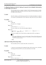 Предварительный просмотр 1349 страницы Huawei Quidway NetEngine40E Configuration Manual - Reliability