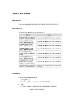 Preview for 4 page of Huawei Quidway S3500 Series Operation Manual